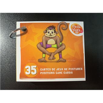 Mini cartes de postures et émotions 35 cartes de postures et 20 cartes d'émotions