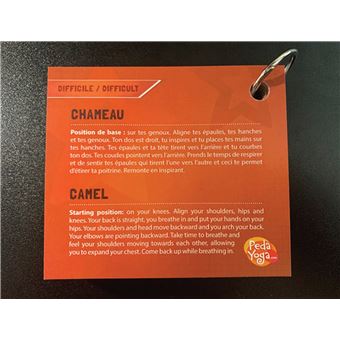 Mini cartes de postures et émotions 35 cartes de postures et 20 cartes d'émotions