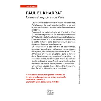 Crimes et mystères de Paris