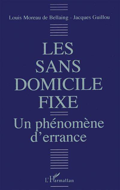 Sans domicile fixe un phenomene d'errance