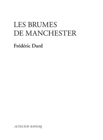 Brumes De Manchester (les) - Frédéric Dard - (donnée non spécifiée)