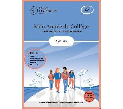 Cours Legendre Anglais 4ème Mon année