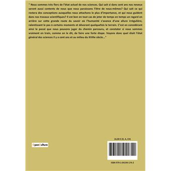 Histoire des Sciences