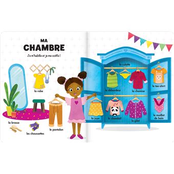 Mes 100 premiers mots : ma journée - Imagier à poignée - dès 2 ans