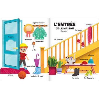 Mes 100 premiers mots : ma journée - Imagier à poignée - dès 2 ans