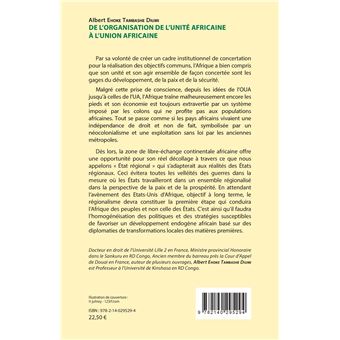 De l'organisation de l'unité Africaine à l'union Africaine