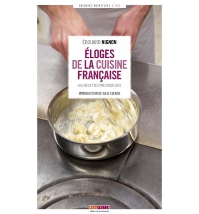 Eloges de la cuisine française