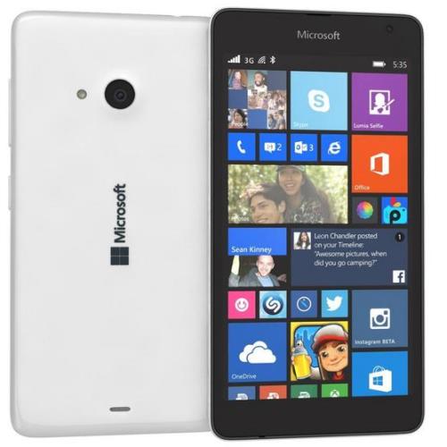 Microsoft Lumia 535 - blanc - 3G 8 Go - GSM - Windows smartphone
