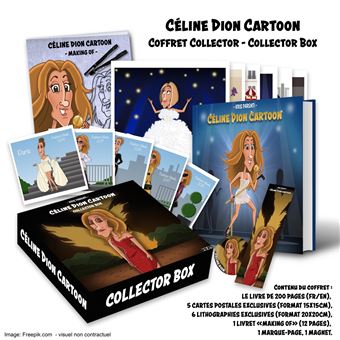 Céline Dion Cartoon - Coffret