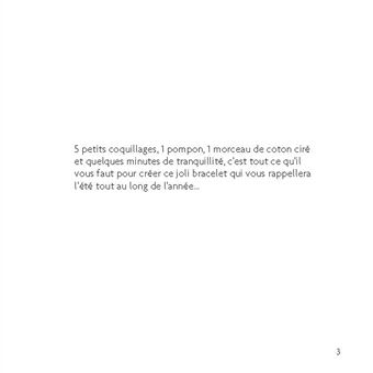 Kit bracelet coquillage