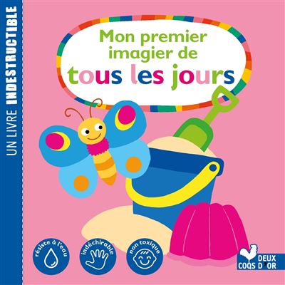 Mon premier imagier- Livre Indestructible - Nastja Holtfreter - cartonné
