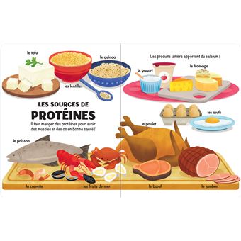 Mes 100 premiers mots : les aliments - Imagier à poignée - dès 2 ans