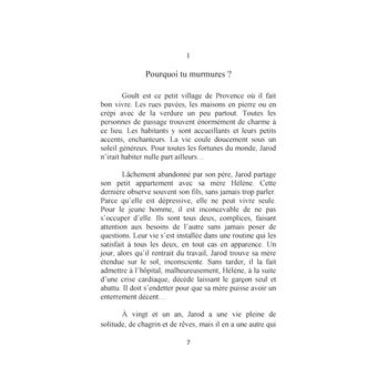 Pourquoi tu murmures ?