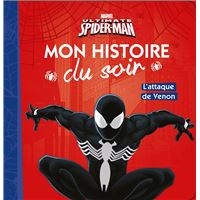 Livre mon histoire du soir spiderman new generation l'histoire de miles  morales, jeux educatifs