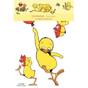 stickers-les-poussins-broch-claude-ponti-achat-livre-fnac