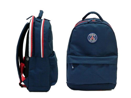 QVDS Sac &agrave; dos &agrave; 2 compartiments Quo Vadis PSG Bleu fonc&eacute; et Rouge 