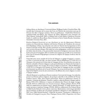 L'exception et la Règle