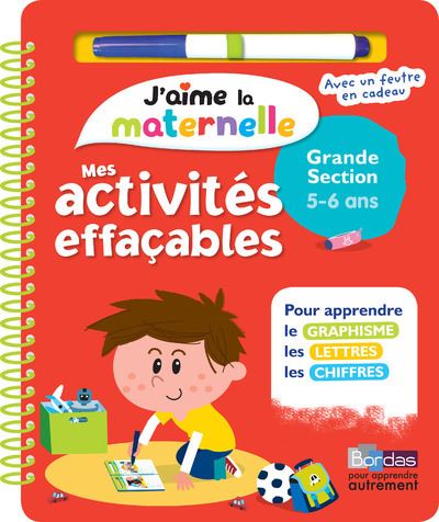 Mes activités effaçables Grande section