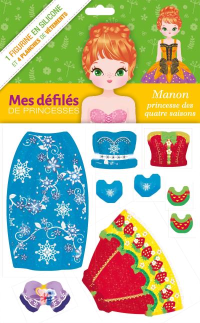 Mes Défilés De Princesses Manon Princesse Des Quatre Saisons Poupée Silicone à Habiller 