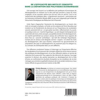 De l'efficacité des mots et concepts dans la définition des politiques économiques