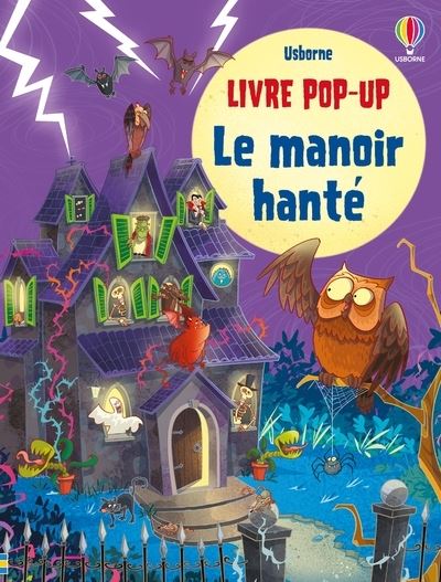 Le manoir hanté - Livre pop-up - Sam Taplin - cartonné