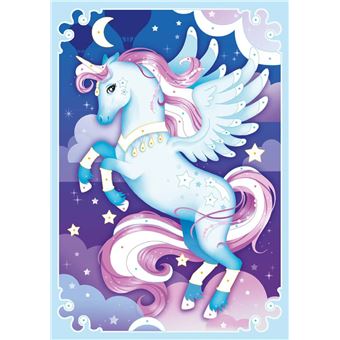 Tableaux à pailleter - Licornes et chevaux magiques