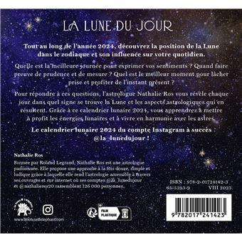 CALENDRIER DE LA lune (édition 2023/2024) EUR 12,90 - PicClick FR