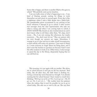 Memoirs of an Anxious Teen