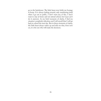 Memoirs of an Anxious Teen