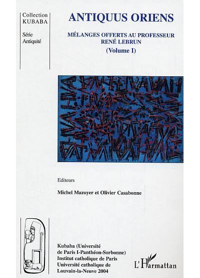 Antiquus oriens - Olivier Casabonne - broché