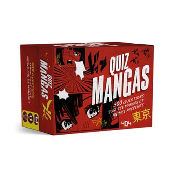 Mini quiz manga : 300 questions !