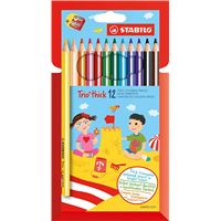 Shuttle Art 408 Crayon De Couleurs, 12 Couleurs Assorties (34 PCS De