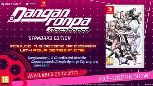 danganronpa decadence fnac