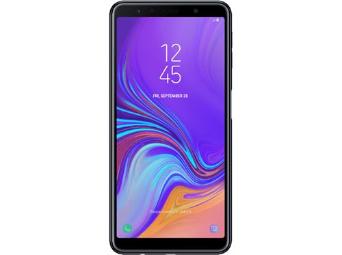 Smartphone Samsung Galaxy A7 64Go Noir + Double Sim