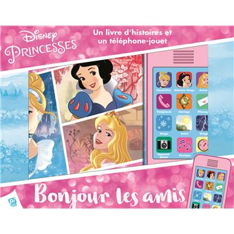 Princesses-un livre et un telephone