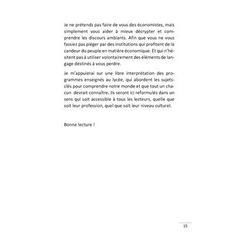 L'Economie? Rien de plus simple!