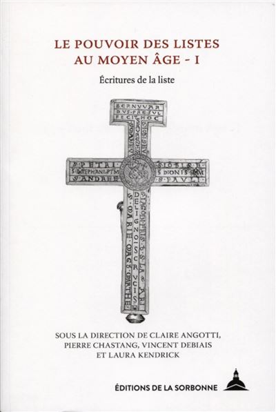 Le pouvoir des listes au Moyen Age - I