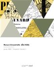 Revue trimestrielle