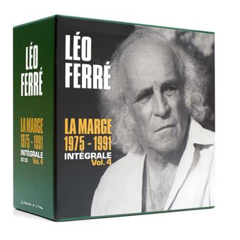 La Marge Intégrale 19751991 Volume 4 Coffret Léo Ferré CD album