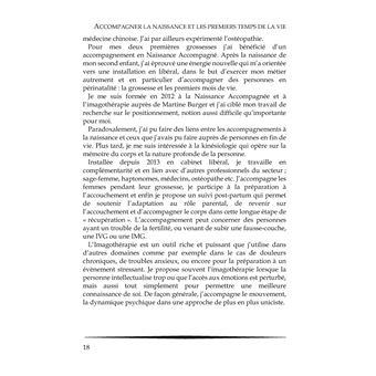 Accompagner la naissance et les premiers temps de la vie