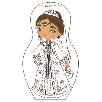 Minimiki - Carnet créatif - Mariées du monde