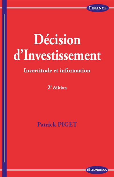 Décision d'investissement