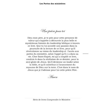 Les portes des ministères