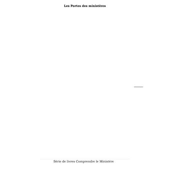Les portes des ministères