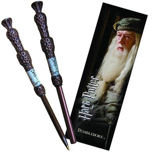Set stylo baguette et marque-page Dumbledore Harry Potter The Noble Collection