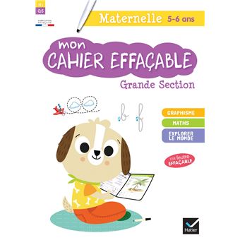 Mon cahier effaçable Grande Section