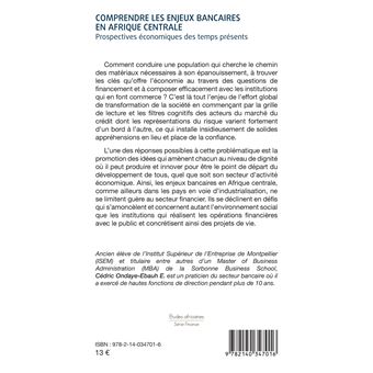 Comprendre les enjeux bancaires en Afrique centrale