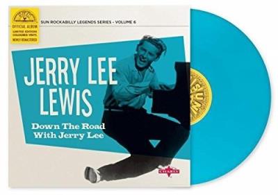 DOWN  ROAD WITH JERRY LEE/LP