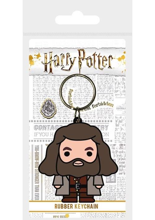 HARRY POTTER-PORTE-CLÉS CAOUTCHOUC-HAGRID CHIBI
