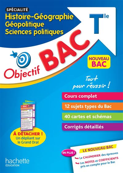 Objectif Bac - Spécialité Histoire-Géographie, Géopolitique, Sc. Politiques Term - Vincent Adoumié - broché
